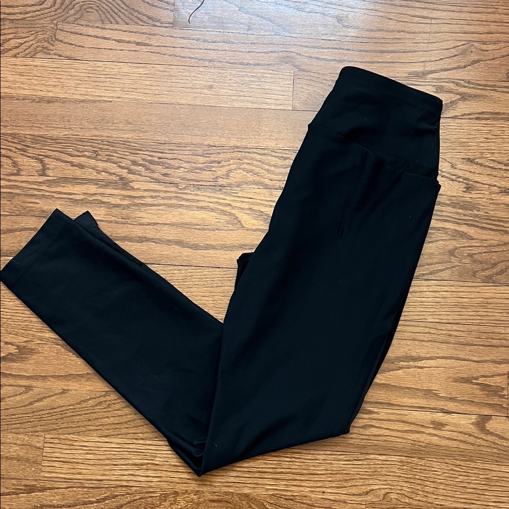 Avalanche Black Outdoor Legging Straight Leg Pant size S